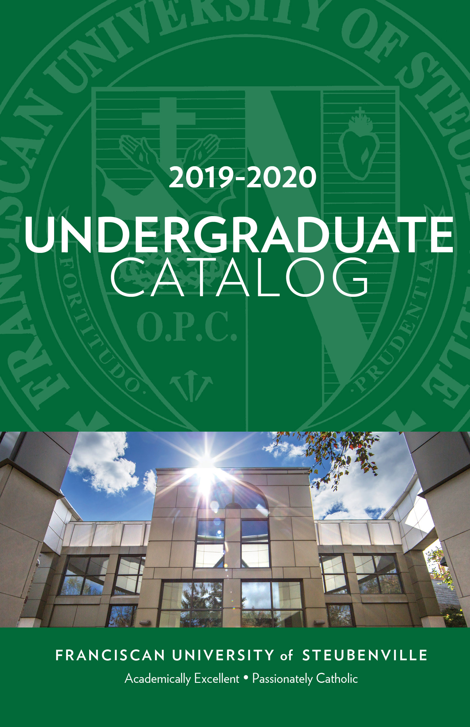 2019-2020 Undergraduate Catalog Cover